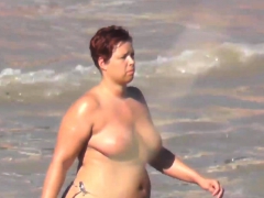 Big Fat Ass On The Beach