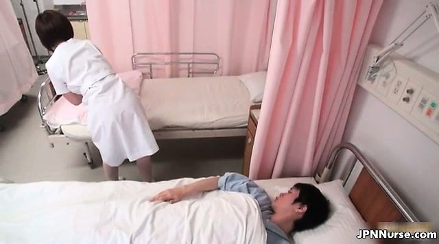 9 Japanese Nurse And Patient - Cute Japanese Nurse Gets Groped Part5 at DrTuber