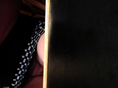 Upskirt No Panties At The Bar